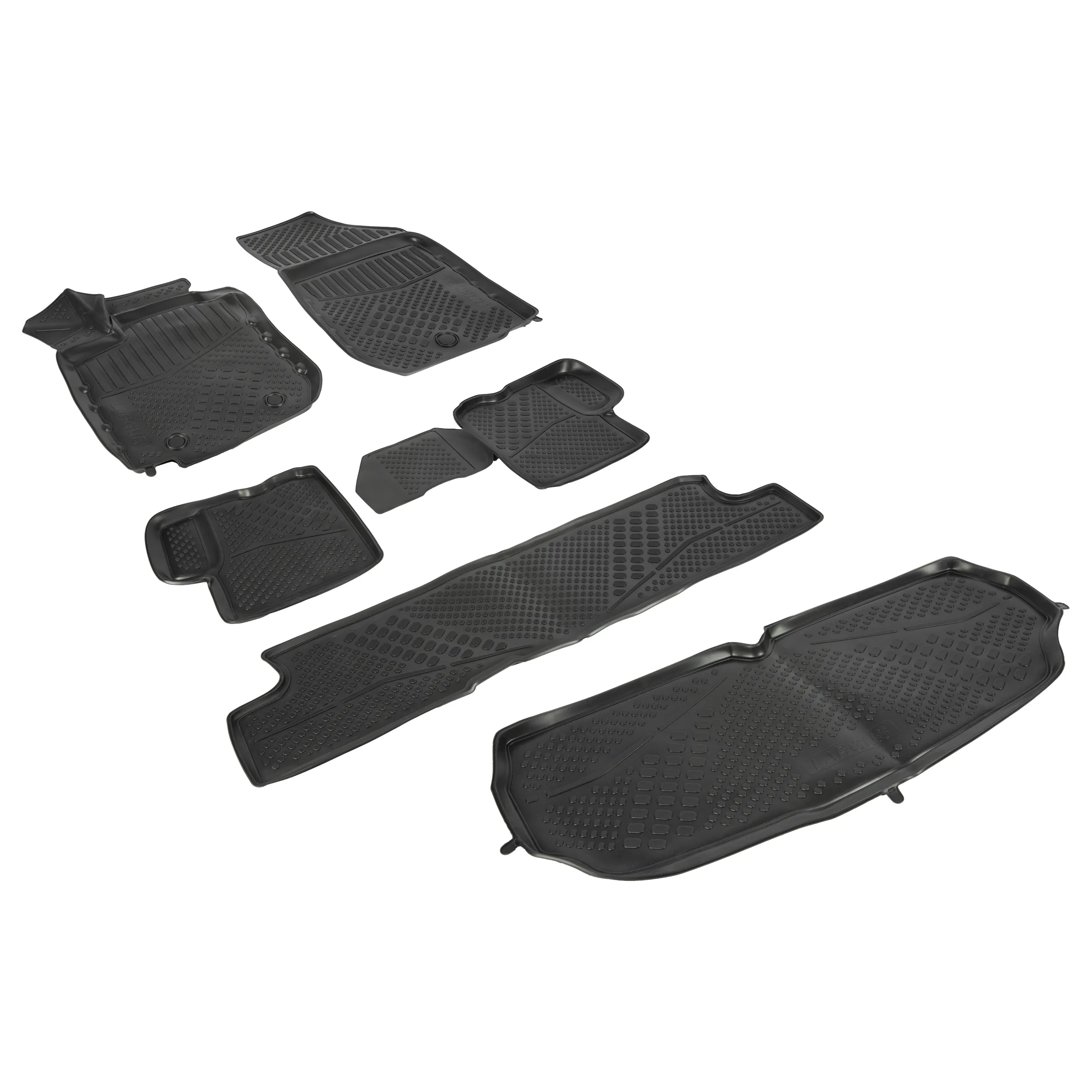 Комплект ковров салона и багажника оригинальный рисунок